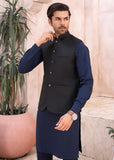 Black on Navy - 3 PC suit