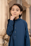 Blue Navy- Handcrafted Kurta Trouser -Boys