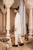 Off White cream- Handcrafted Shalwar Kameez