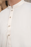 Off White cream- Handcrafted Shalwar Kameez
