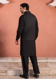 3 PC Shalwar suit- All Black