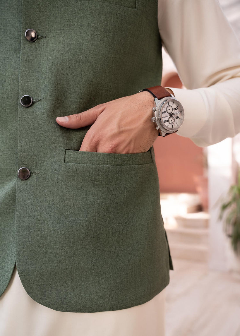 Mint green - Waistcoat