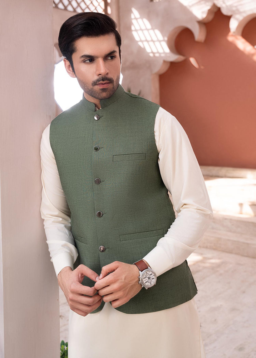 Mint green - Waistcoat