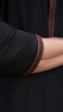 EMBROIDERED-BLACK SHALWAR KAMEEZ- Men