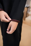 Black Embroidered -Kurta trouser - Boys