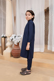 Modest Navy- Kurta Trouser - Boys