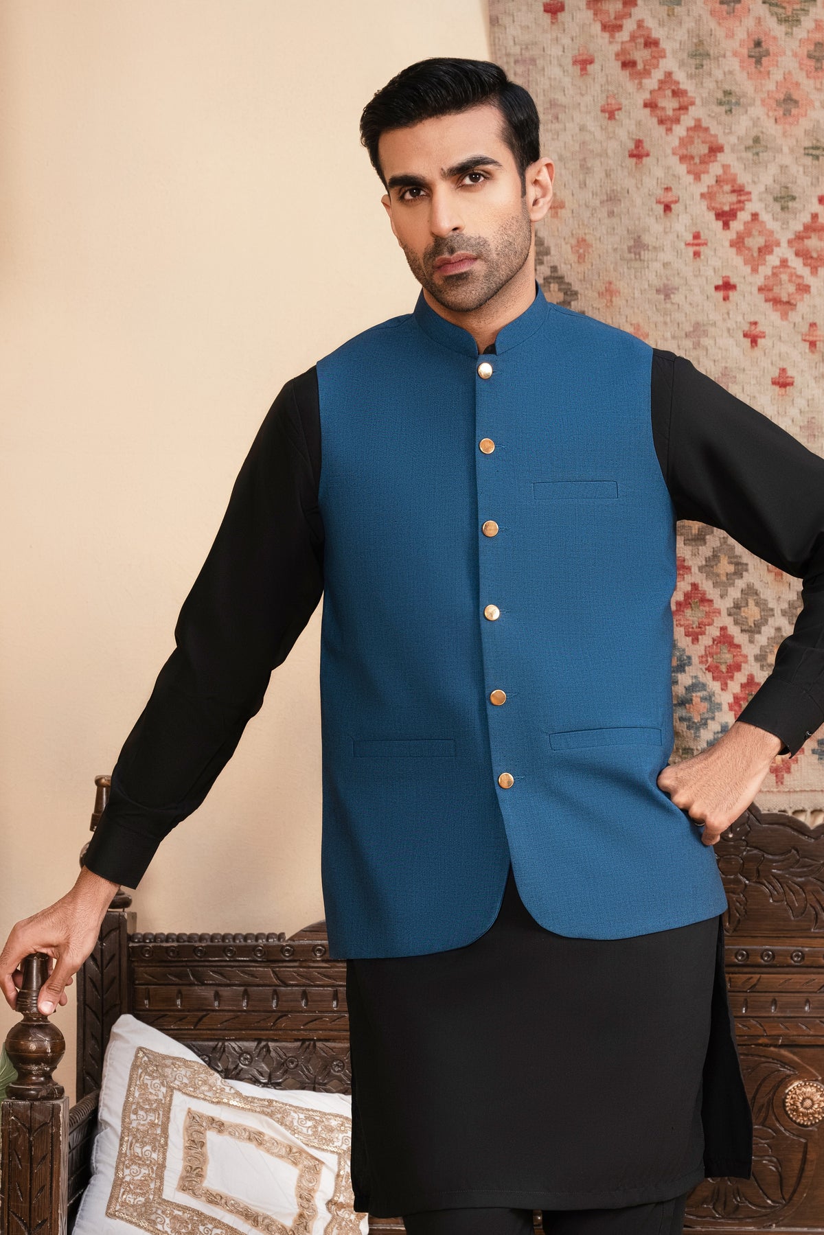 Zinc Blue - Waistcoat