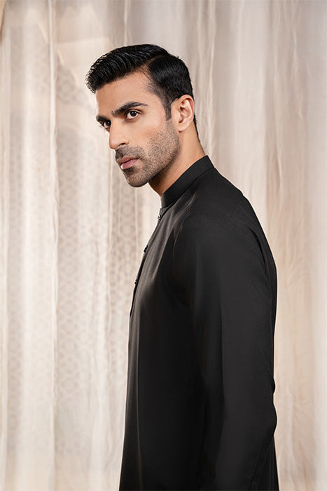 Modest Black- Kurta Trouser