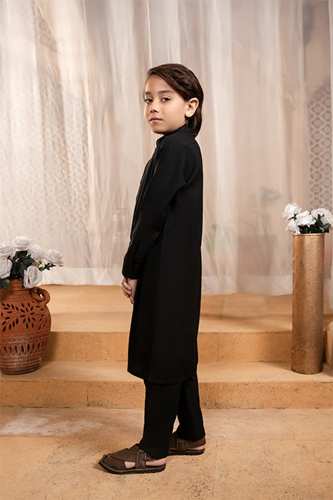 Modest Black- Kurta Trouser- Boys