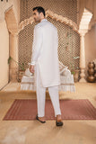 French cuff- Off-white Silk