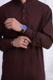 Brown- Handcrafted- Shalwar Kameez