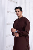 Brown- Handcrafted- Shalwar Kameez